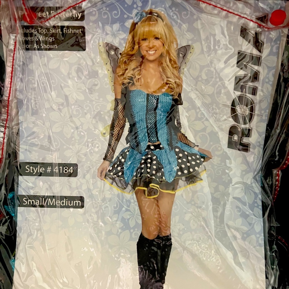 Roma 4184 S/M Butterfly Halloween costume